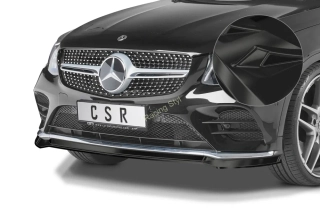 Mercedes Benz GLC (X253/C253) AMG-Line přední spoiler lipa Glossy Black CSR Lesk.