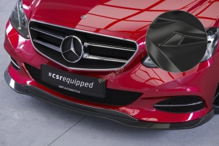 Mercedes Benz E (W212/S212) přední spoiler lipa Glossy Black CSR Lesk