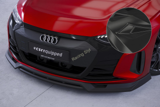 Audi e-tron GT přední spoiler lipa Glossy Black CSR Lesk.