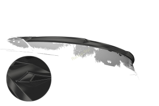 Mercedes Benz GLC (C253) Coupe spoiler na víko kufru Glossy Black CSR Lesk.