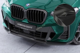 BMW X3 G01/ X4 G02 LCI M-Paket přední spoiler lipa Glossy Black CSR Lesk.