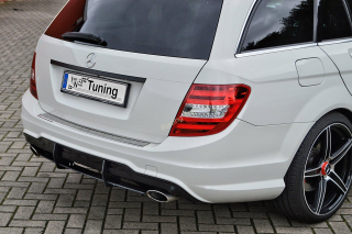 Mercedes C W204/ S204 AMG-Line spoiler na zadní nárazník difuzor IN Tuning