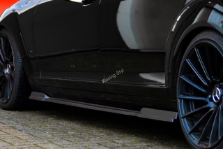 Mercedes Benz S V221 Long nástavce na boční prahy IN Tuning Matt.