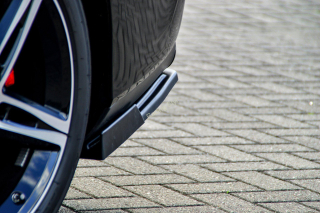 Mercedes Benz CLA X118 Shooting Brake AMG-Line boční spoilery na zadní nárazník s křidélky IN Tuning Matt.