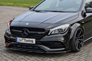 Mercedes CLA 45 AMG C117 + Shooting Brake Facelift přední spoiler lipa IN Tuning Matt.