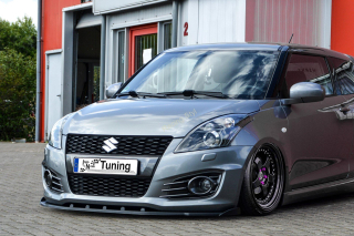 Suzuki Swift Sport FZ/NZ přední spoiler lipa s křidélky IN Tuning Matt.