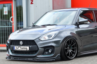 Suzuki Swift Sport RZ/AZ přední spoiler lipa s křidélky IN Tuning Matt.