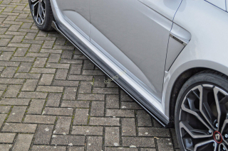 Renault Megane 4 RS Facelift nástavce na boční prahy s křidélkem IN Tuning Matt.