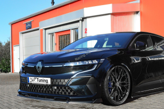 Renault Megane E-Tech RCB přední spoiler lipa s křidélky IN Tuning Matt.