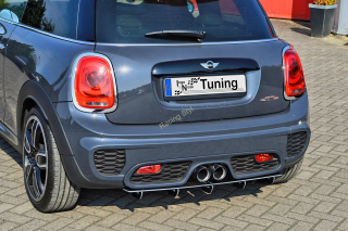 Mini Cooper JCW F55/ F56 spoiler na zadní nárazník difuzor IN Tuning