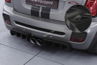 Mini R58/ R59 JCW spoiler na zadní nárazník difuzor Glossy Black CSR Lesk