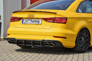 Audi A3 S3 8V S-Line/ Cabrio Facelift spoiler na zadní nárazník difuzor IN Tuning