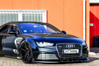 Audi A7 C7 4G Facelift přední spoiler lipa IN Tuning Matt.