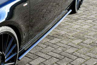 Audi A7 C7 4G Facelift nástavce pod boční prahy IN Tuning Matt.