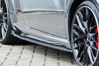 Audi TT S-Line/ TTS 8S Facelift nástavce na boční prahy s křidélky IN Tuning Matt.