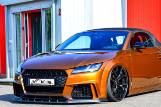 Audi TTRS 8S přední spoiler lipa IN Tuning Matt.