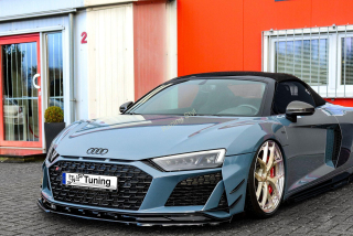Audi R8 4S přední spoiler lipa s křidélky IN Tuning Matt.