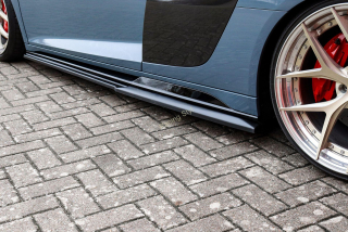 Audi R8 4S Facelift spoilery pod boční prahy IN Tuning Matt.
