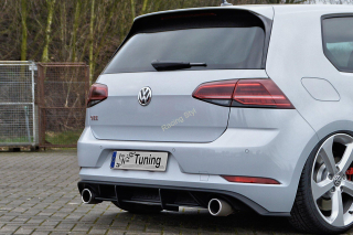 VW Golf 7 GTI/ Performance Facelift spoiler na zadní nárazník difuzor IN Tuning 2.verze