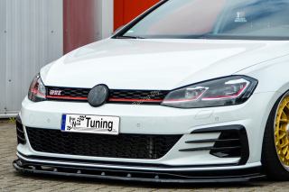 VW Golf 7 GTI TCR přední spoiler lipa IN Tuning Matt.