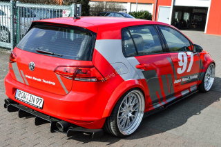 VW Golf 7 GTI spoiler na zadní nárazník difuzor Race IN Tuning
