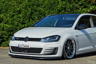 VW Golf 7 GTI/ GTD AU přední spoiler lipa IN Tuning Matt.