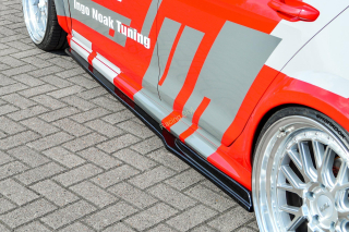 VW Golf 7 GTI nástavce boční prahy Race IN Tuning Matt.