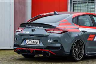 Hyundai I30N Fastback spoiler na zadní nárazník difuzor IN Tuning