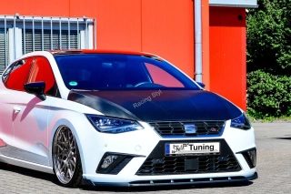 Seat Ibiza 6F KJ přední spoiler lipa s křidélky IN Tuning