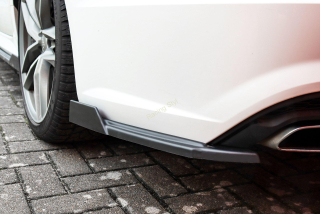 Audi A6 S-Line C7 4G boční spoilery na zadní nárazník s křidélky IN Tuning