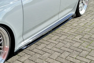 Audi RS4 B9 spoilery pod boční prahy s křidélky IN Tuning