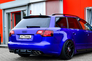 Audi S4 B7 difuzor na zadní nárazník IN Tuning