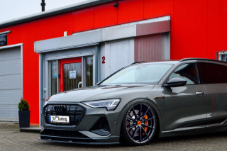 Audi E-Tron S-Line Quattro/ Sportback přední spoiler lipa IN Tuning