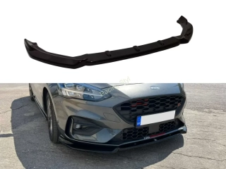 Ford Focus Mk4 ST/ ST-Line přední spoiler lipa Glossy Black MD Design Lesk.