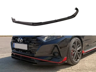 Hyundai i20 N přední spoiler lipa Glossy Black MD Design Lesk.
