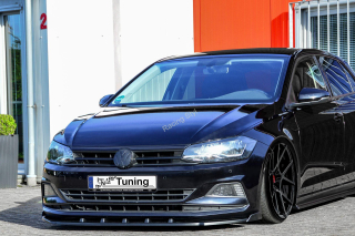 VW Polo 6 2G přední spoiler lipa V2 s křidélky IN Tuning