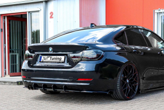 BMW 4 F32/F33/F36 difuzor na zadní nárazník IN Tuning