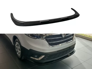 Renault Trafic 2022- spoiler pod přední nárazník Glossy Black MD Design Lesk.