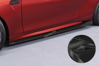BMW M2 F87 nástavce na boční prahy Glossy Black CSR Lesk.
