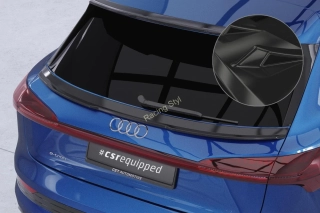 Audi e-tron/ Q8 e-tron (GE) spoiler pod zadní okno Glossy Black CSR Lesk.