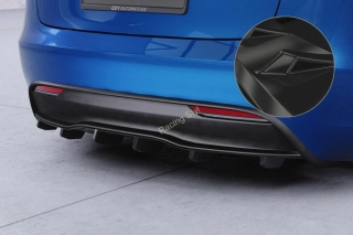 Tesla Model 3 Facelift spoiler pod zadní nárazník Glossy Black CSR Lesk