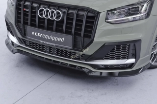 Audi SQ2 (GA) přední spoiler lip Glossy Black CSR Lesk
