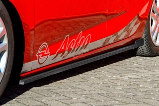 Opel Astra K nástavce na boční prahy s křídélky IN Tuning