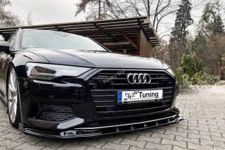 Audi A6 4K C8 přední spoiler lip s křidélky IN Tuning