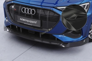 Audi e-tron GE přední spoiler lip Glossy Black CSR Lesk.
