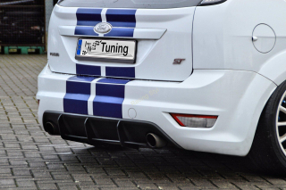 Ford Focus ST DA3 Facelift MK2 difuzor na zadní nárazník IN Tuning
