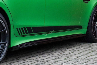 Mercedes AMG GT X290 nástavce pod boční prahy se zadním křidélkem IN Tuning