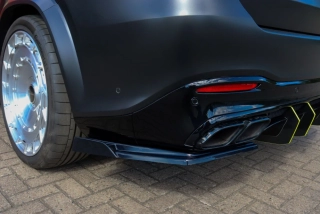 Mercedes GLS 63 AMG 4Matic boční spoilery na zadní nárazník s křidélkem IN Tuning