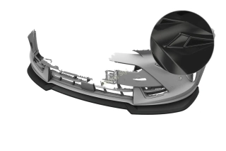 Cupra Formentor Facelift přední spoiler lip Glossy Black CSR Lesk