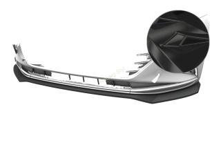VW Arteon 3H Facelift přední spoiler lip Glossy Black CSR Lesk